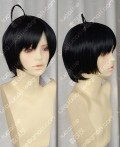 Nisemonogatari Araragi Tsukihi Short Black Cosplay Party Wig