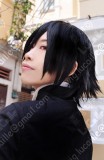Code Geass Zero Lelouch Short Black Cosplay Party Wig