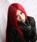 FAIRY TAIL Elza·Scarlet 100cm Straight Dark Red Cosplay Party Wig