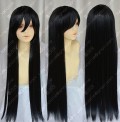 Gintama Katsura Kotaro 80cm Black Styled Cosplay Wig