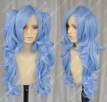 Young Girls Ice Blue Lolita Cosplay Party Wig