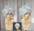 Is It Wrong to Try to Pick Up Girls in a Dungeon? Bell Cranel Silver Gradient Gray Shrot Cosplay Party Wig