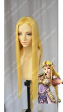 The Legend of Zelda Princess Zelda Golden Cosplay Party Wig