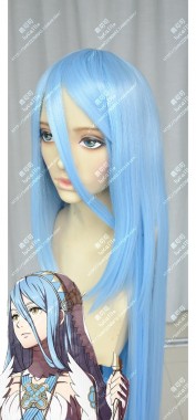 Fire Emblem if Azura Sky Blue 150cm Straight Cosplay Party Wig