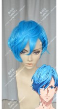 B-Project: Kodou*Ambitious Kento Aizome Marine Blue Mix Baby Blue Cosplay Party Wig