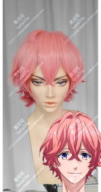 B-Project: Kodou*Ambitious Yūta Ashū Coral Red Mix Romato Red Cosplay Party Wig