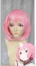 Re:Zero Ram Rose Pink Mix Camellia Short Cosplay Party Wig