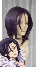 The Seven Deadly Sins Merlin Center Parting Dark Purple Short Cosplay Party Wig