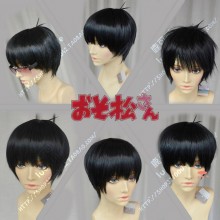Mr. Osomatsu  Osomatsu Brother Black Short Cosplay Party Wig