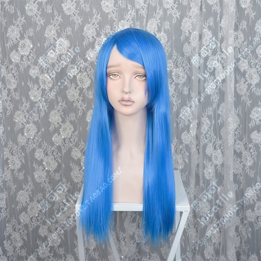ZYR 60cm Blue Straight Cosplay Party Wig