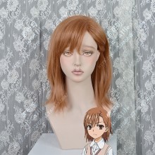 A Certain Magical Index Mikoto Misaka Peru 40cm Short Cosplay Party Wig