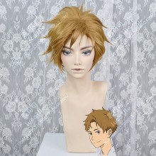 Tsurune Ryōhei Yamanouchi Olive Mix Brown Short Cosplay Party Wig