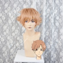 Tsurune Nanao Kisaragi Apricot Short Cosplay Party Wig