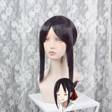 Kaguya-sama: Love Is War Kaguya Shinomiya Eggplant Ponytail Style Cosplay Party Wig