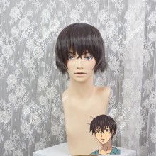 My Roommate is a Cat Subaru Mikazuki Black Chocolate Short Cosplay Wig