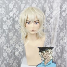SARAZANMAI Reo Niiboshi Cream Yellow Mix White Short Cosplay Party Wig