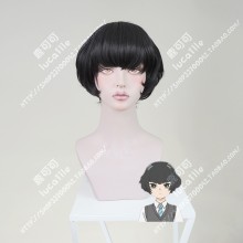 Araburu Kisetsu no Otome-domo yo. Hitoha Hongou Black Short Cosplay Party Wig
