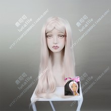 Fire Force Enen no Shouboutai Princess Hibana Light Pink 60cm Straight Cosplay Party Wig