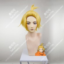 Fire Force Enen no Shouboutai Arthur Boyle Knight  Golden Short Cosplay Party Wig