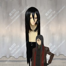 Lord El-Melloi II Case Files Lord El-Melloi II Waver Velvet 100cm Black Straight Cosplay Party Wig