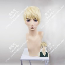 Lord El-Melloi II Case Files Flat Escardos Cream Yellow Short Cosplay Party Wig