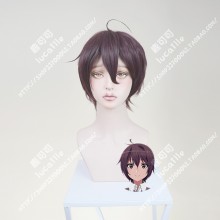 Wotakoi: Love is Hard for Otaku Kō Sakuragi Raisin Short Cosplay Party Wig