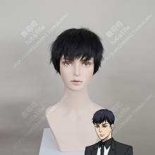 Pet Tsukasa Black Short Cosplay Party Wig