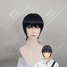 Darwin's Game Kaname Sudou Black Short Cosplay Party Wig