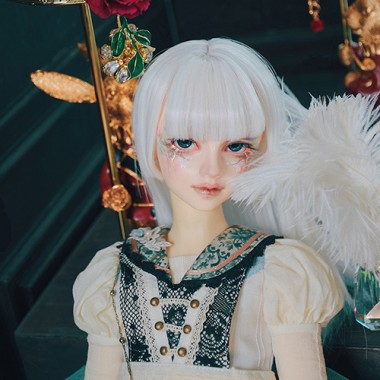 22-24cm Straight long manga wig with bang 