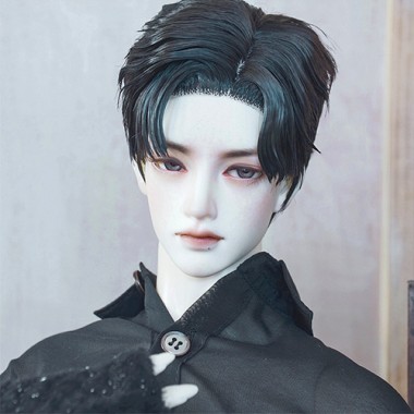 Partial Distribution Type Fluffy Short Wig 
