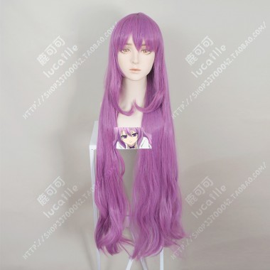 Rikei ga Koi ni Ochita no de Shoumei shitemita Ena Ibarada Dahlia Purple 100cm Wavely   Cosplay Party Wig